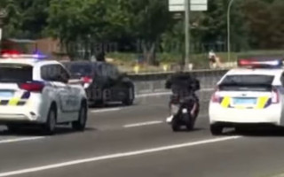 Голливудская погоня с копами в Киеве: есть видео