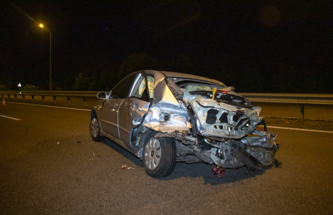 «Гора металлолома»: под Киевом Porsche попал в ДТП