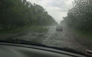 Потужна злива на Буковині:  у мережі показали наслідки