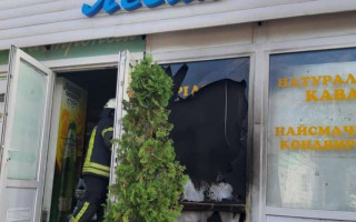Моторошна пожежа сталася у магазині під Києвом