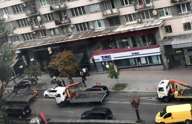 Киевлян начали штрафовать за нарушения правил парковки