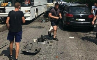 Масштабна ДТП з дітьми під Запоріжжям: подробиці