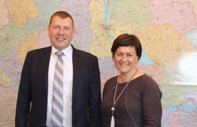 Новий голова РСУ провів першу міжнародну зустріч