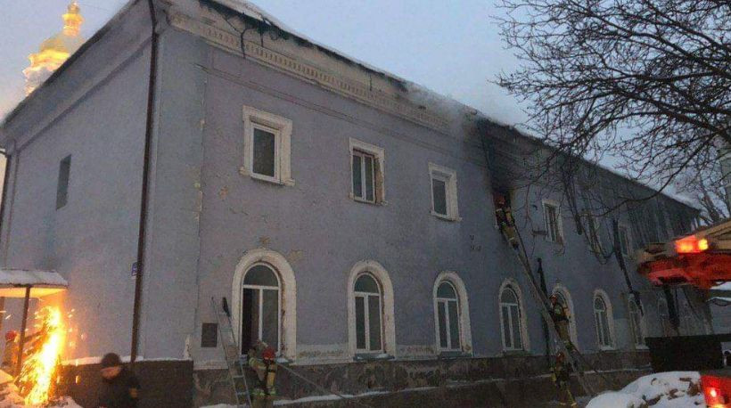Підпалив будівлю біля Києво-Печерської лаври: у справі є нові деталі
