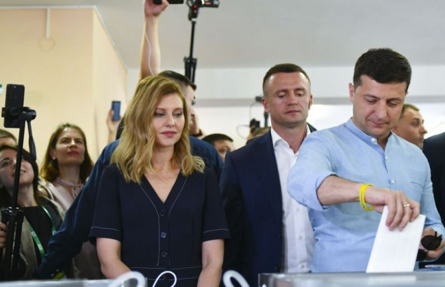 Зеленський проголосував на парламентських виборах