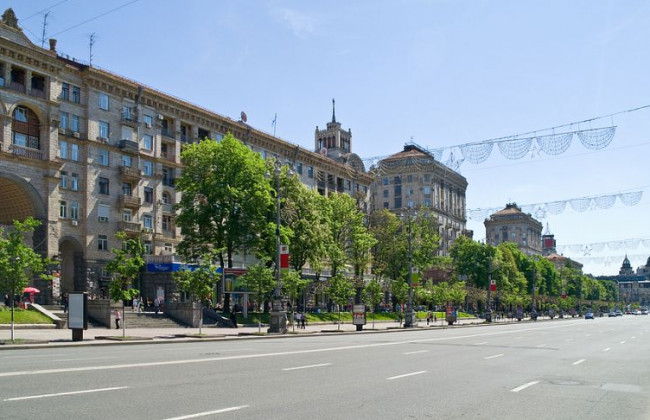 В Киеве на три дня перекроют Крещатик