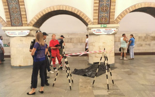 В киевском метро нашли труп