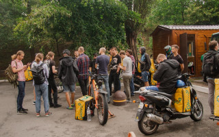 Боротьба за трудові права: працівники Glovo вийдуть на акцію солідарності кур’єрів