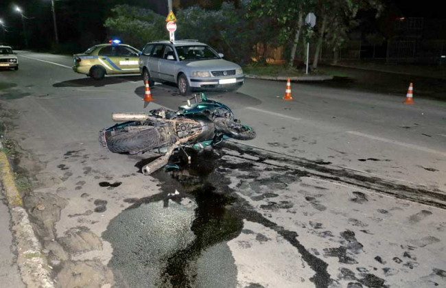 Смертельное ДТП под Киевом с участием байкера: подробности, фото