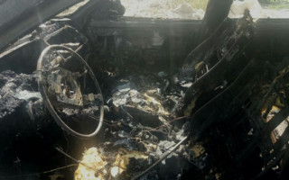 Моторошний вибух на Запоріжжі: палала автівка