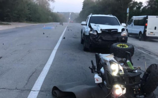 Смертельное ДТП в Запорожье: квадроцикл врезался во внедорожник