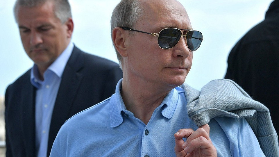 Путин приехал в оккупированный Севастополь