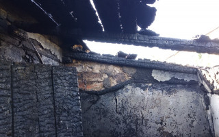 Смертельный пожар под Харьковом: хозяин дома сгорел заживо