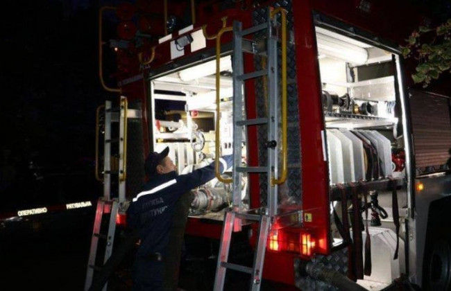 В Киеве горел ресторан: появились детали