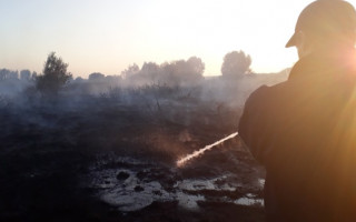 Масштабный пожар в Киевской области: что известно