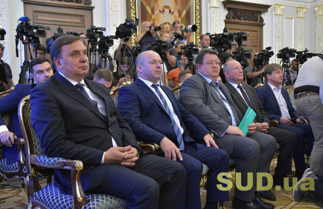 Первые лица судебной системы присутствовали на совещании с Зеленским, фоторепортаж