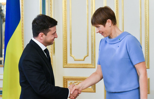 Зеленський зустрівся з Президентом Естонії: онлайн-трансляція