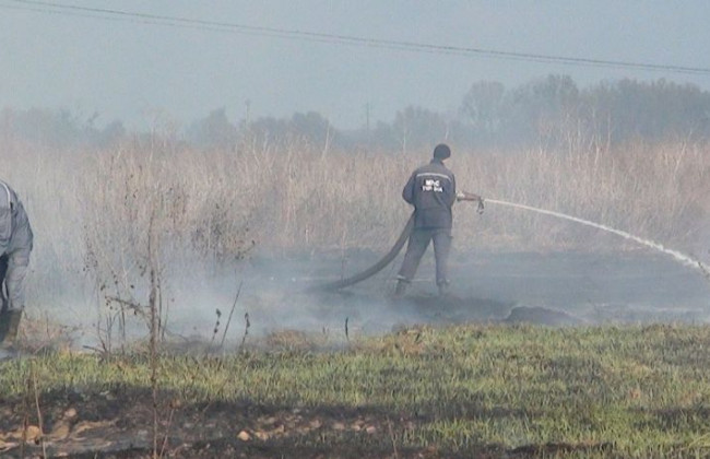 Масштабный пожар под Киевом: загорелись торфяники
