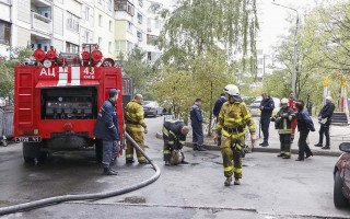 В Киеве вспыхнул серьезный пожар: есть жертвы