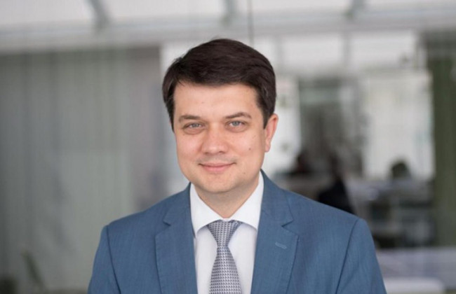 Разумков йде з посади глави партії «Слуга народу»