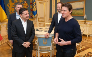 До Києва прибув відомий актор Том Круз: про що була розмова з Зеленським