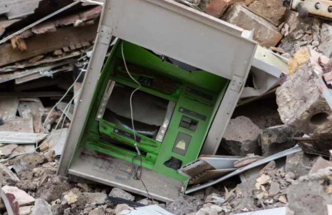 Очередной банкомат взлетел на воздух в Запорожье