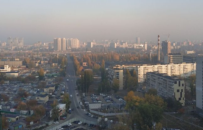 У Києві зафіксували значне забруднення повітря
