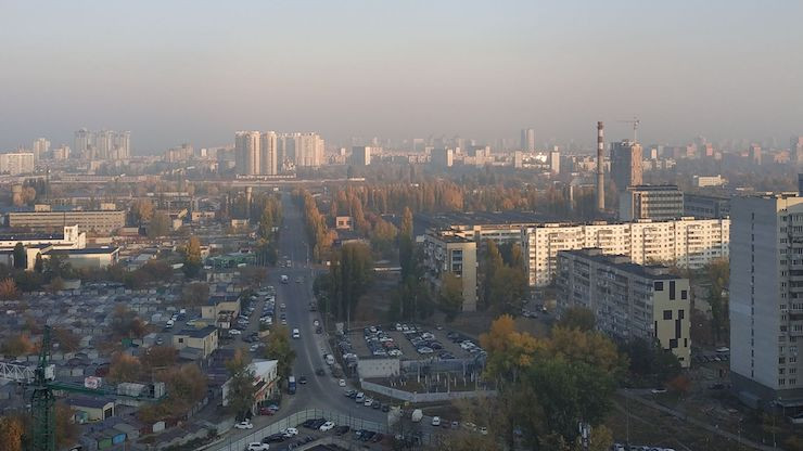 У Києві зафіксували значне забруднення повітря