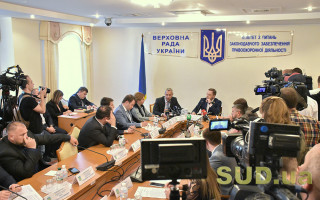 Руслан Рябошапка на засіданні комітету ВРУ з питань правоохоронної діяльності