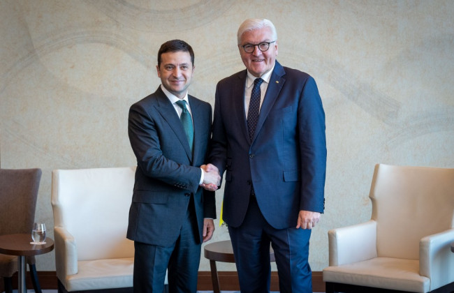 Зеленский встретился со Штайнмайером: что обсуждали