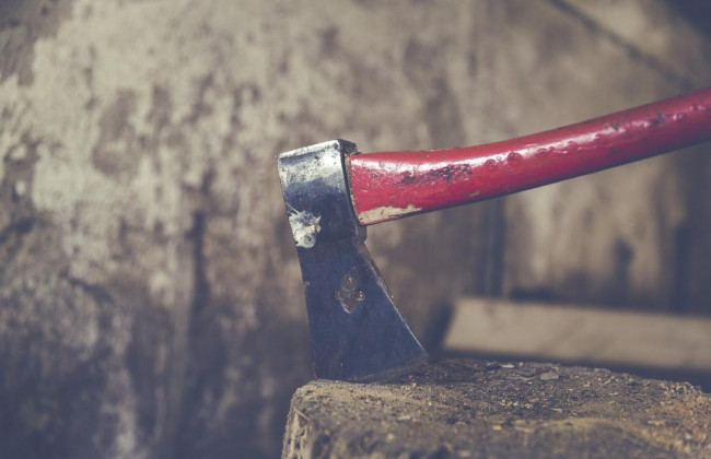 Жорстоке вбивство на Харківщині: квартирант встромив сокиру в голову пенсіонера