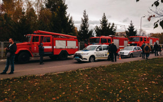 В Киеве вспыхнул пожар: горела Больница скорой помощи