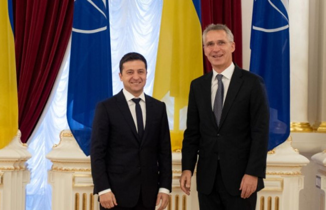 Україна готова тісніше співпрацювати з НАТО, — Зеленський