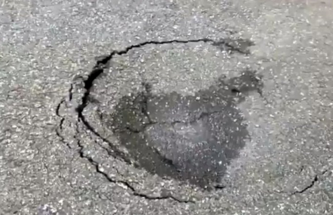 В Киеве произошел очередной прорыв теплотрассы: есть видео