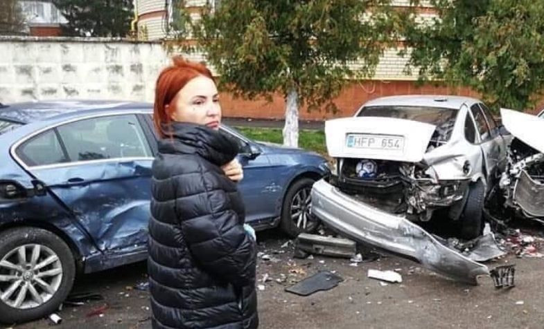 Пьяное ДТП под Киевом: женщина на джипе протаранила 6 машин