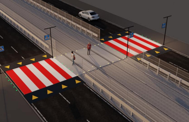 Киянам на замітку: в столиці побудують наземний перехід із сигналізацією