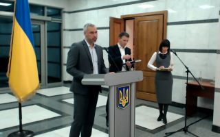 Брифінг генпрокурора Рябошапки і директора ДБР Труби щодо справ Майдану, трансляція