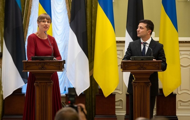 Український та естонський президенти підписали заяву про співпрацю