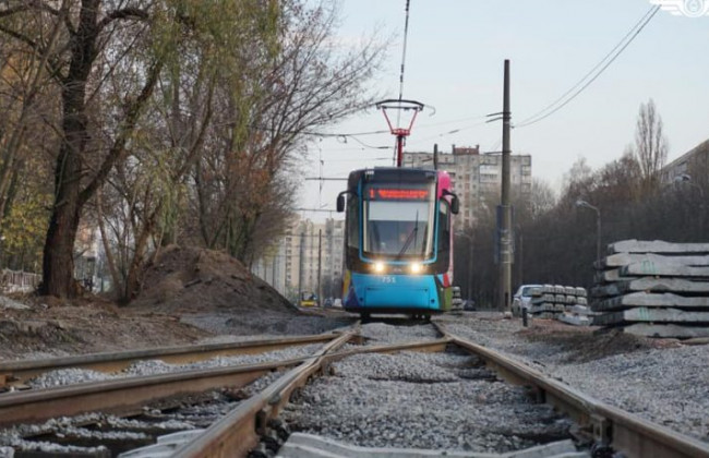В столице перенесли трамвайную остановку: что нужно знать киевлянам