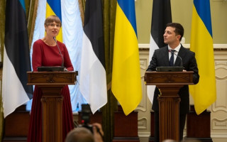 Український та естонський президенти підписали заяву про співпрацю