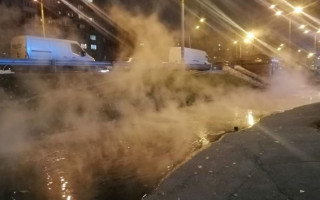 Крупная авария на Оболони: киевляне остались без отопления