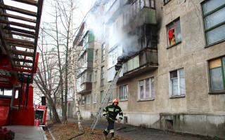 У Полтаві горіла багатоповерхівка: є жертва