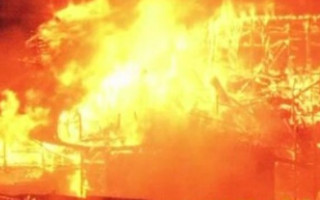 Под Винницей в мощном пожаре пострадали дети