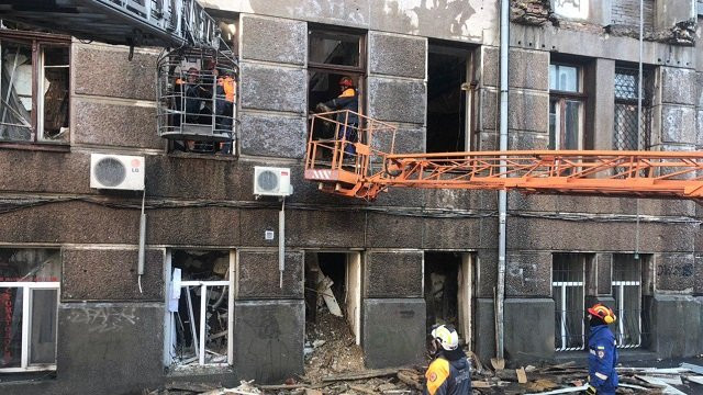 Пожар в Одессе: появились новые подробности о здании колледжа