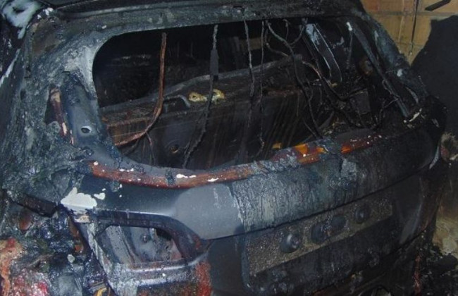 Сжег машину: в Киеве мужчина отомстил своей девушке