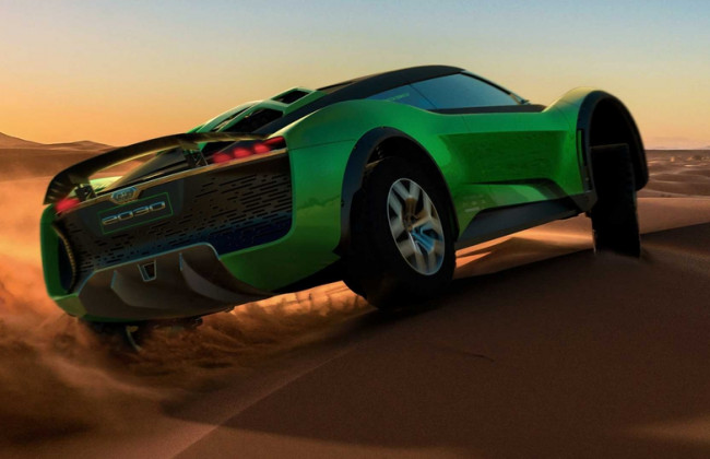 Показали оригинальный внедорожник будущего, видео