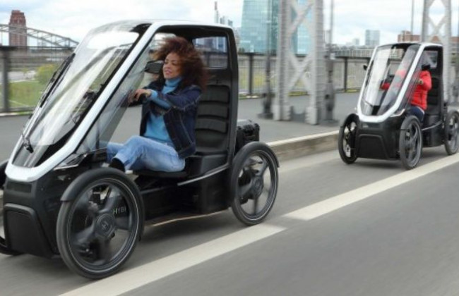 В Германии презентовали уникальный электрический байк, видео