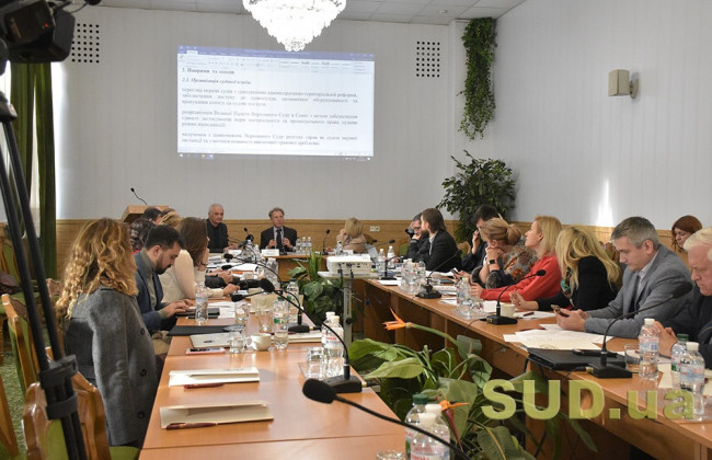 6 годин обговорення: якою буде Концепція удосконалення судоустрою від робочої групи президентської комісії