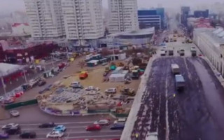 Кличко показал, что происходит на Шулявском мосту: есть видео