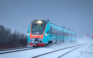 З Києва до Борисполя пустили новий дизельний поїзд
